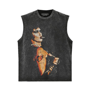 TIM CURRY - THE ROCKY HORROR PICTURE SHOW TANK TOP & TEE & LONG SLEEVE & LAYERED LS & HOODIE