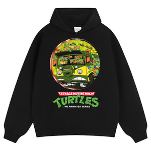 TMNT ANIMATED SERIES TEE & LS & HOODIE