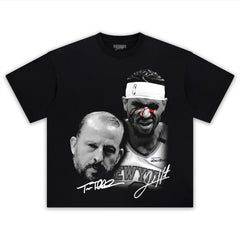 TOM THIBODEAU & JOSH HART TEE