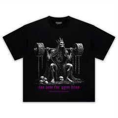 TOO LOW FOR GYM BROS GOLD TANK TOP & TEE & LONG SLEEVE & LAYERED LS & HOODIE
