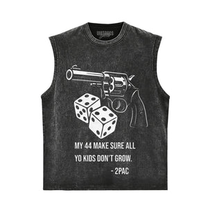 TUPAC QUOTE TANK TOP & TEE & LONG SLEEVE & LAYERED LS & HOODIE