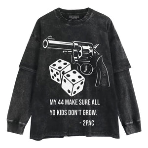TUPAC QUOTE TANK TOP & TEE & LONG SLEEVE & LAYERED LS & HOODIE