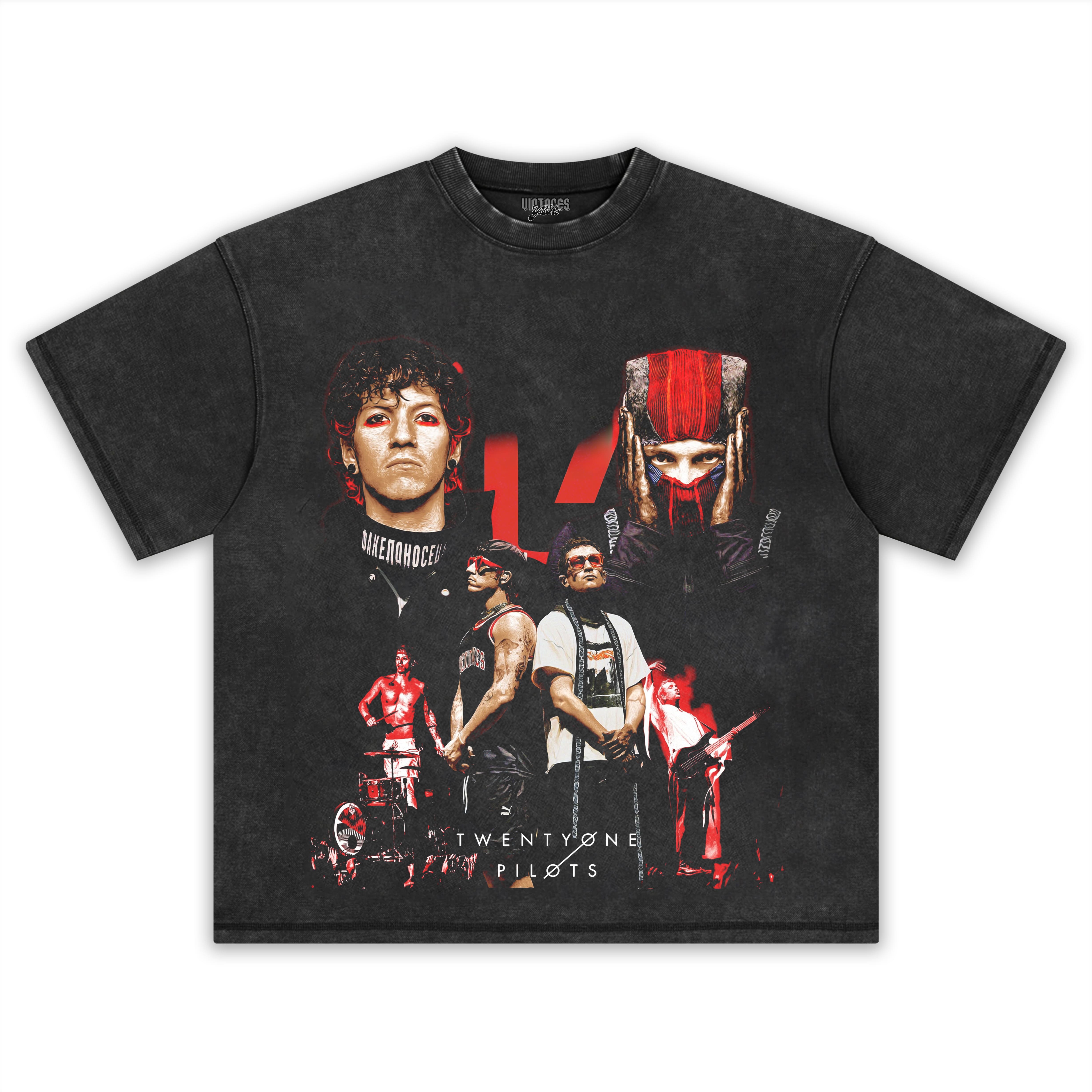 TWENTY ONE PILOTS TEE & LS & HOODIE