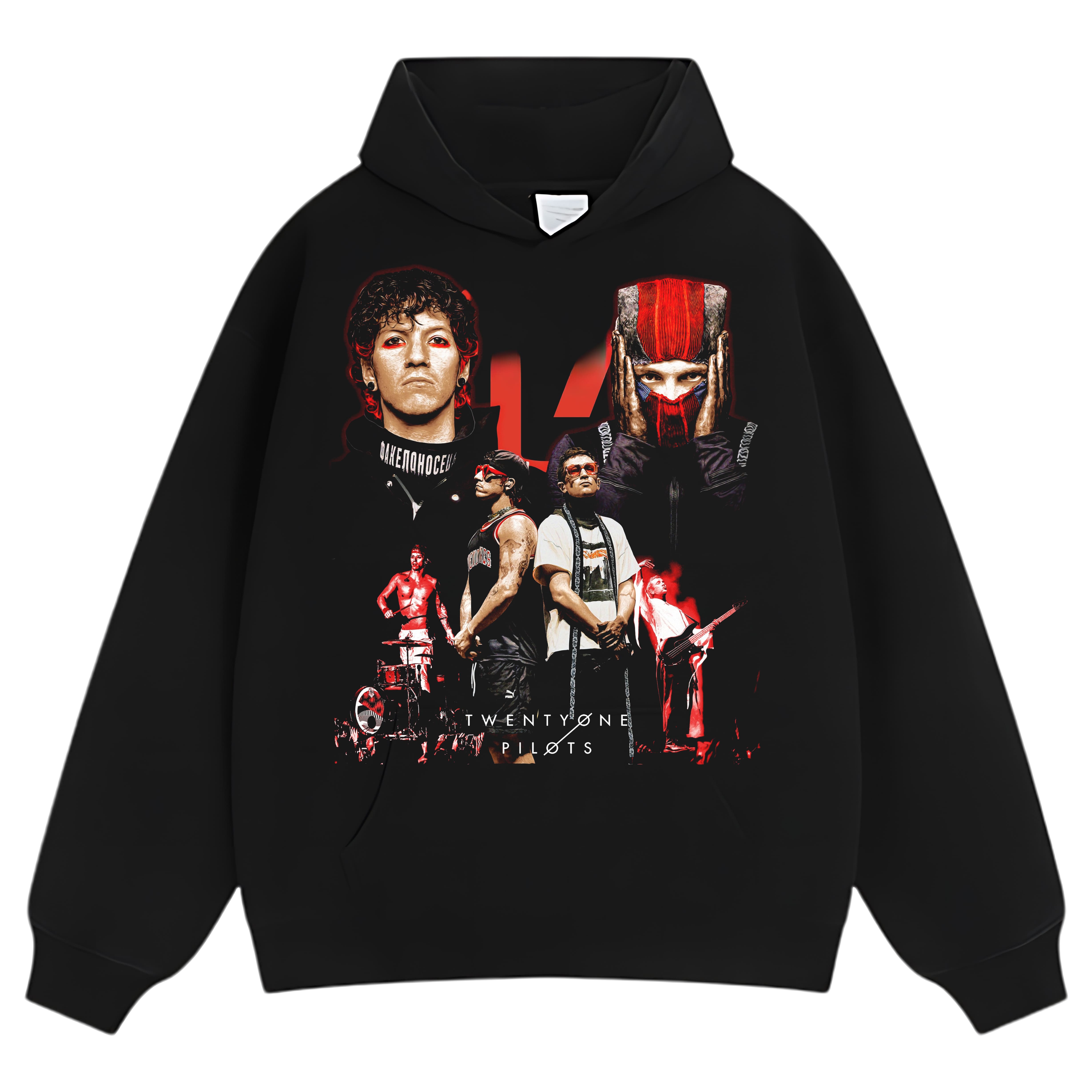 TWENTY ONE PILOTS TEE & LS & HOODIE
