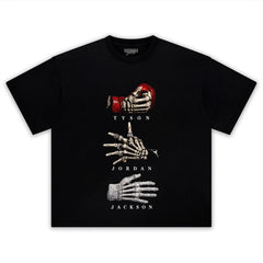 TYSON JORDAN JACKSON SKULL TANK TOP & TEE & LONG SLEEVE & LAYERED LS & HOODIE