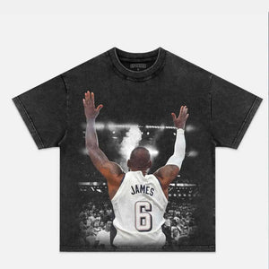 USA TEAM-LEBRON JAMES VINTAGE TEE
