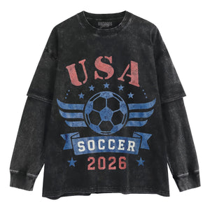 USA WORLD CUP 2026 V3 TANK TOP & TEE & LONG SLEEVE & LAYERED LS & HOODIE