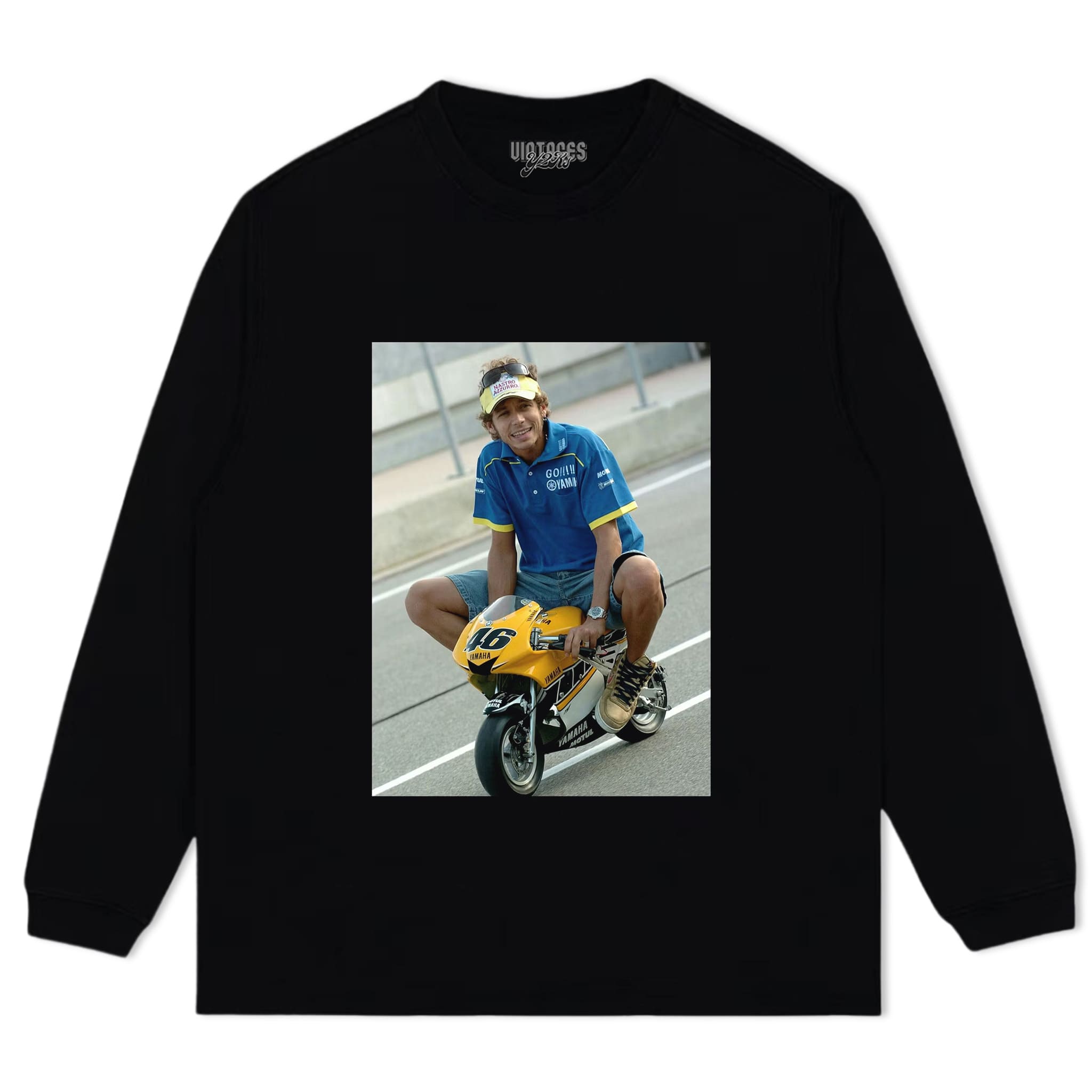 VALENTINO ROSSI MOTO GP TANK TOP & TEE & LONG SLEEVE & LAYERED LS & HOODIE