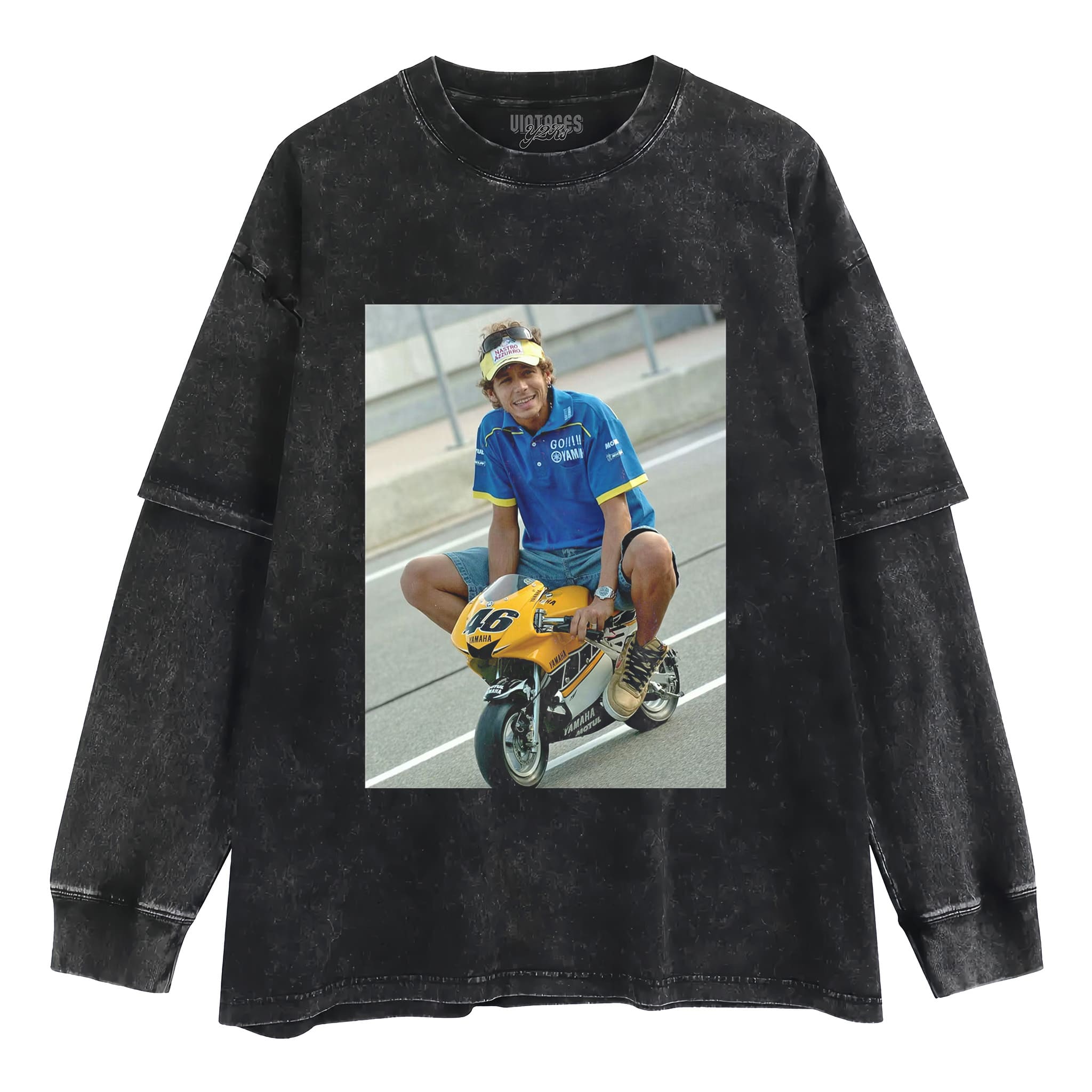 VALENTINO ROSSI MOTO GP TANK TOP & TEE & LONG SLEEVE & LAYERED LS & HOODIE