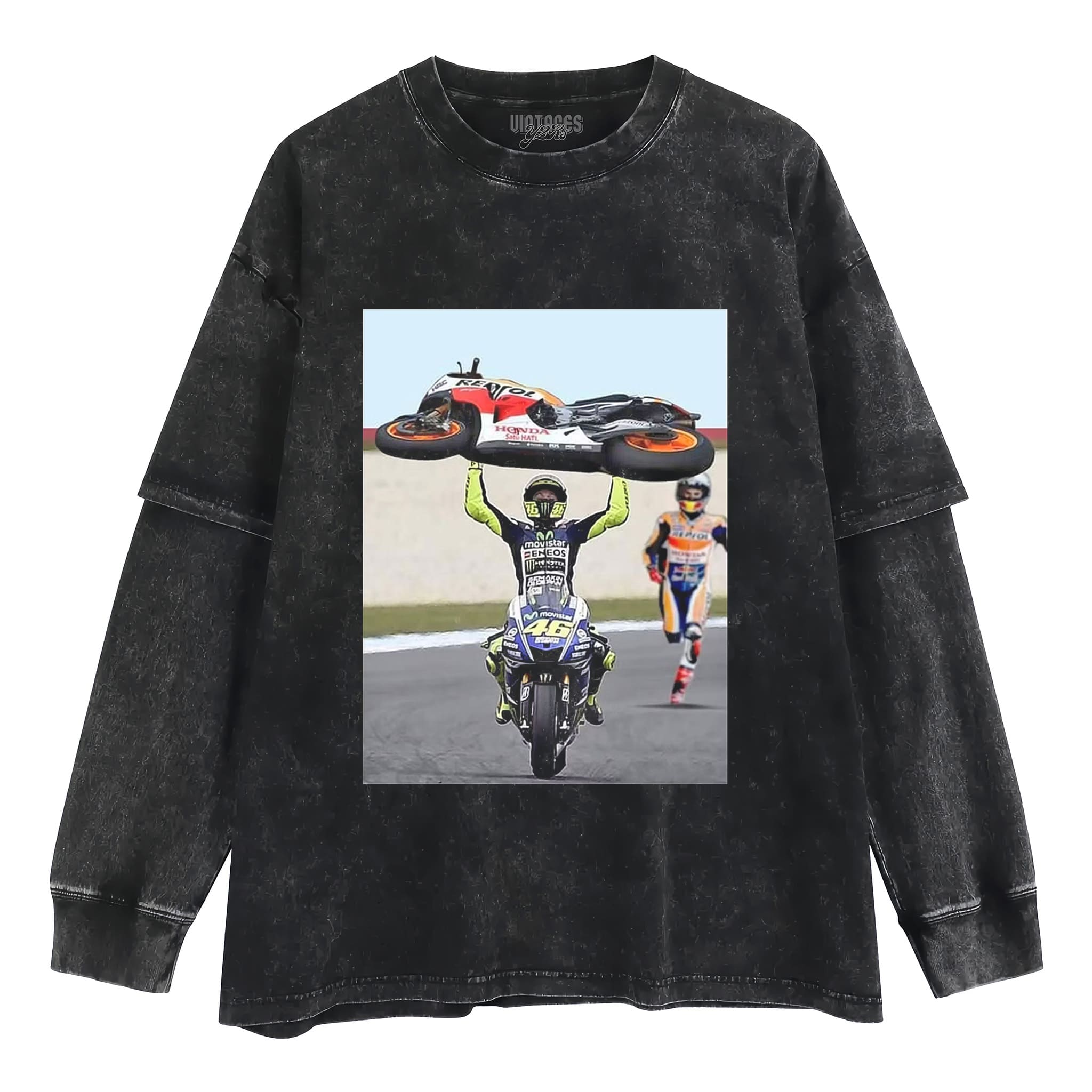 VALENTINO ROSSI MOTO GP V1 TANK TOP & TEE & LONG SLEEVE & LAYERED LS & HOODIE