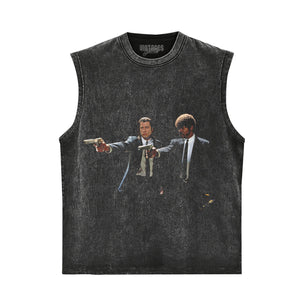 VINCENT VEGA AND JULES WINNFIELD PULP FICTION TANK TOP & TEE & LONG SLEEVE & LAYERED LS & HOODIE