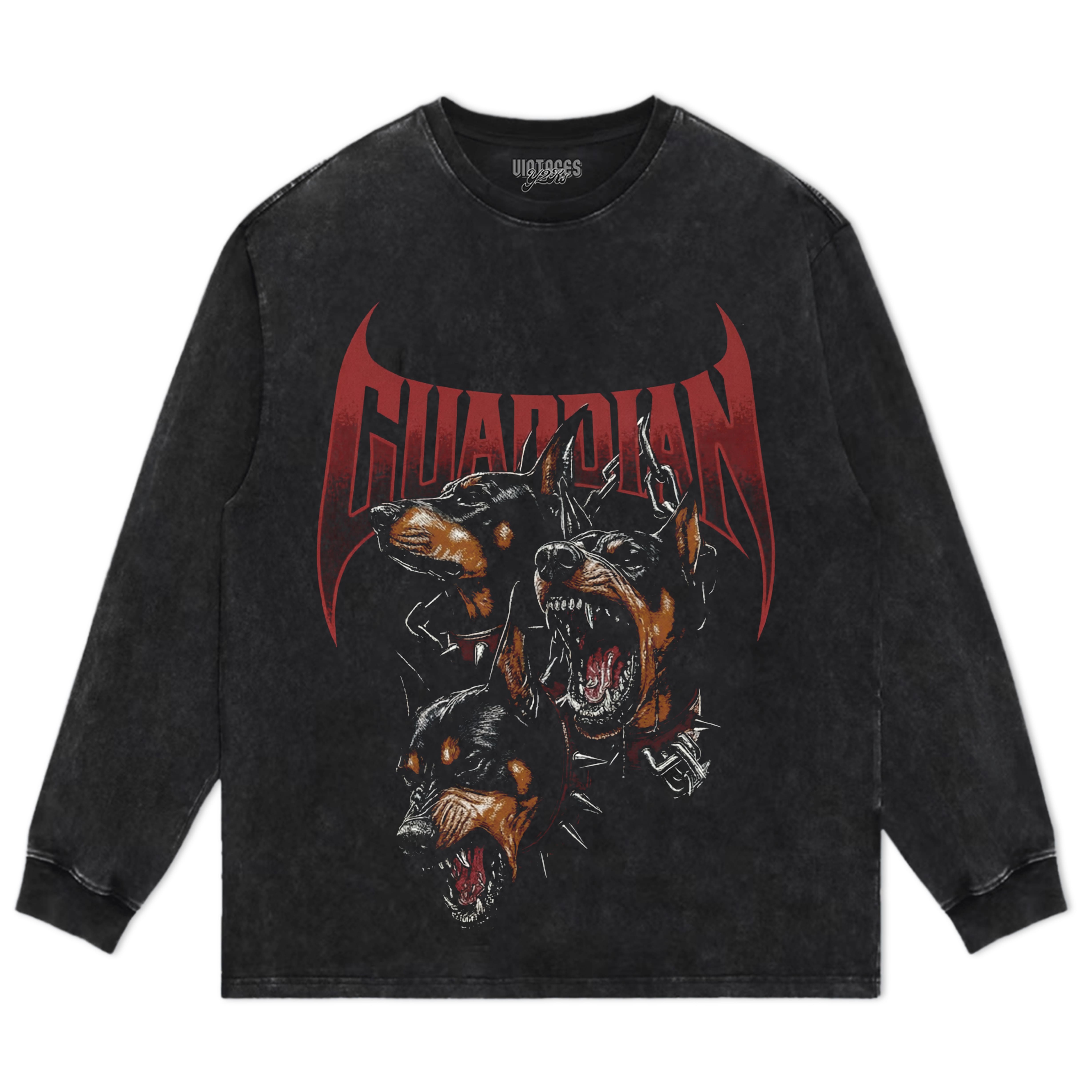 VINTAGE DOBERMAN PINSCHER STREETWEAR TANK TOP & TEE & LONG SLEEVE & LAYERED LS & HOODIE
