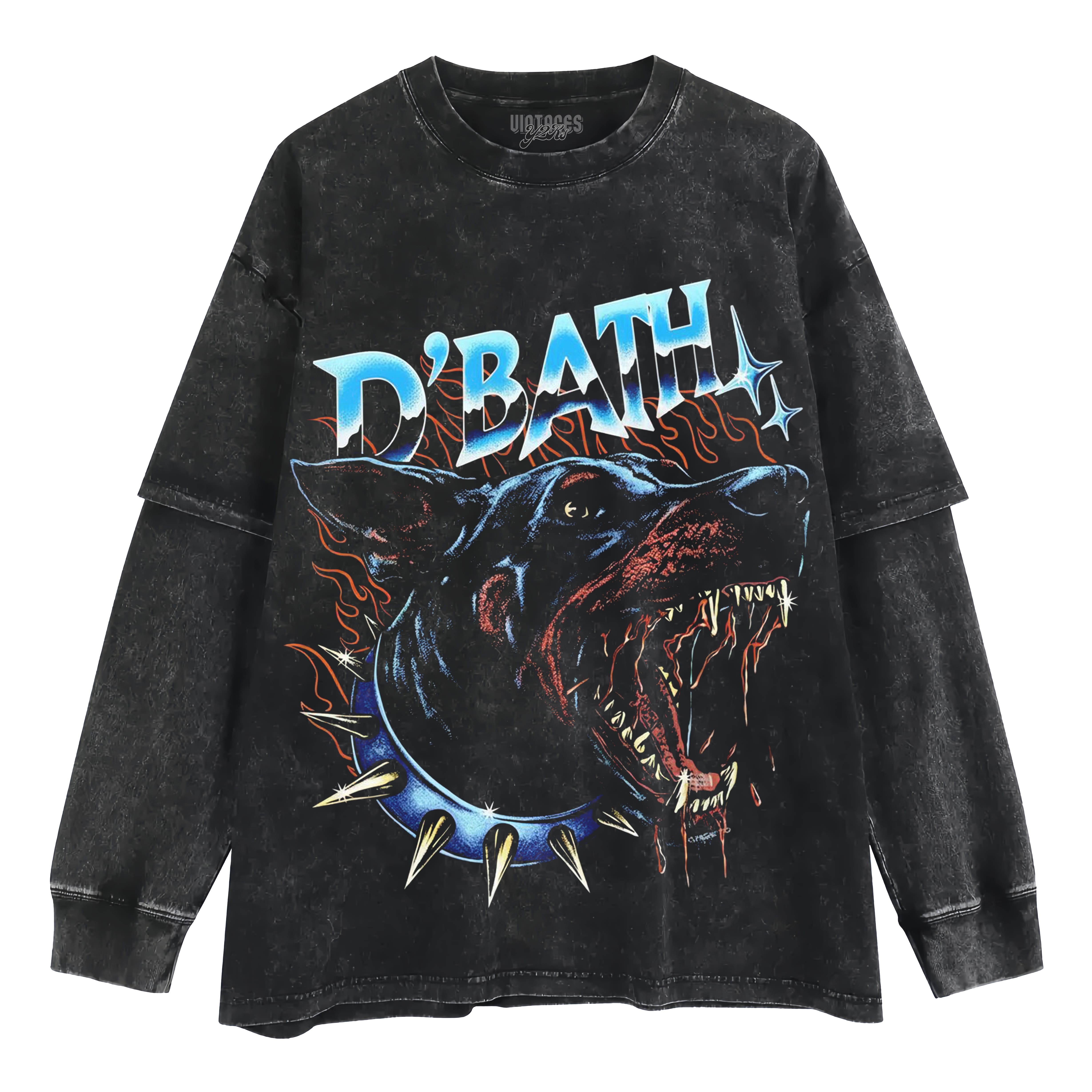 VINTAGE DOBERMAN PINSCHER STREETWEAR V2 TANK TOP & TEE & LONG SLEEVE & LAYERED LS & HOODIE
