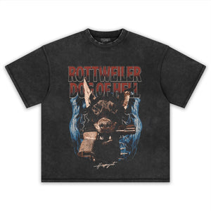 VINTAGE DOBERMAN PINSCHER STREETWEAR V3 TANK TOP & TEE & LONG SLEEVE & LAYERED LS & HOODIE