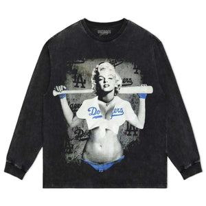 VINTAGE DODGERS & MARILYN MONROE TEE & LS & HOODIE