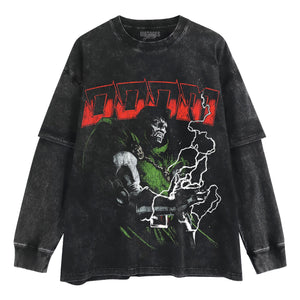 VINTAGE DR DOOM V2 TANK TOP & TEE & LONG SLEEVE & LAYERED LS & HOODIE