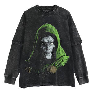 VINTAGE DR DOOM V3 TANK TOP & TEE & LONG SLEEVE & LAYERED LS & HOODIE
