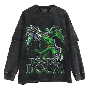 VINTAGE DR DOOM V4 TANK TOP & TEE & LONG SLEEVE & LAYERED LS & HOODIE