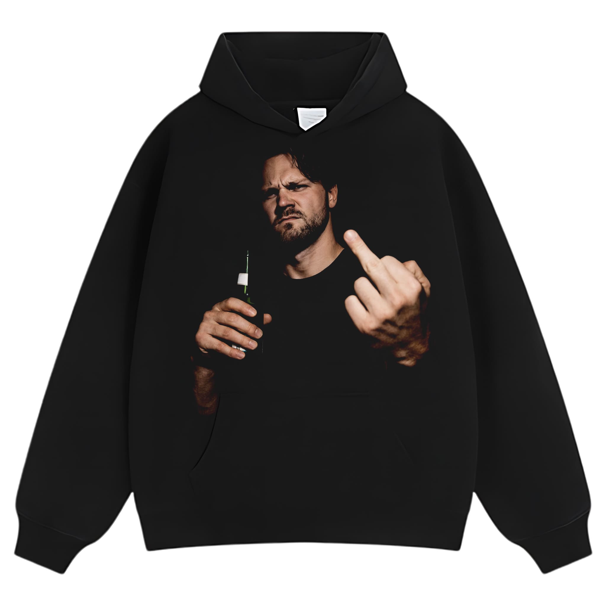VINTAGE JOSH ALLEN FLIPPING THE BIRD MEME V4 TANK TOP & TEE & LONG SLEEVE & LAYERED LS & HOODIE