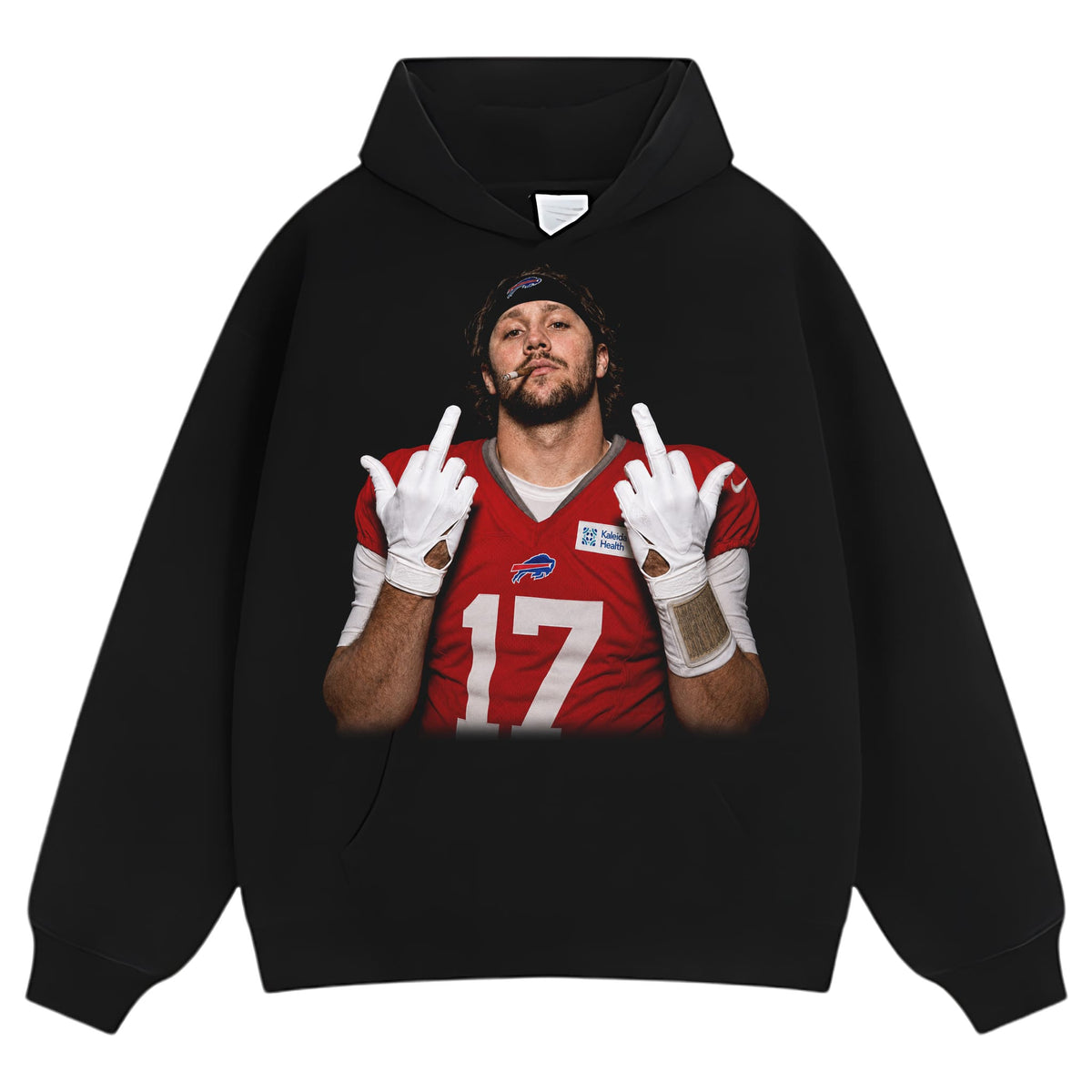 VINTAGE JOSH ALLEN FLIPPING THE BIRD MEME V6 TANK TOP & TEE & LONG SLEEVE & LAYERED LS & HOODIE