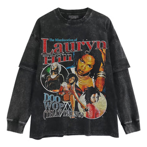 VINTAGE LAURYN HILL V5 TANK TOP & TEE & LONG SLEEVE & LAYERED LS & HOODIE