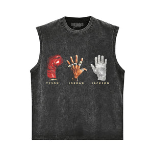 VINTAGE MICHAEL TYSON JORDAN JACKSON ICONIC HANDS TANK TOP & TEE & LONG SLEEVE & LAYERED LS & HOODIE