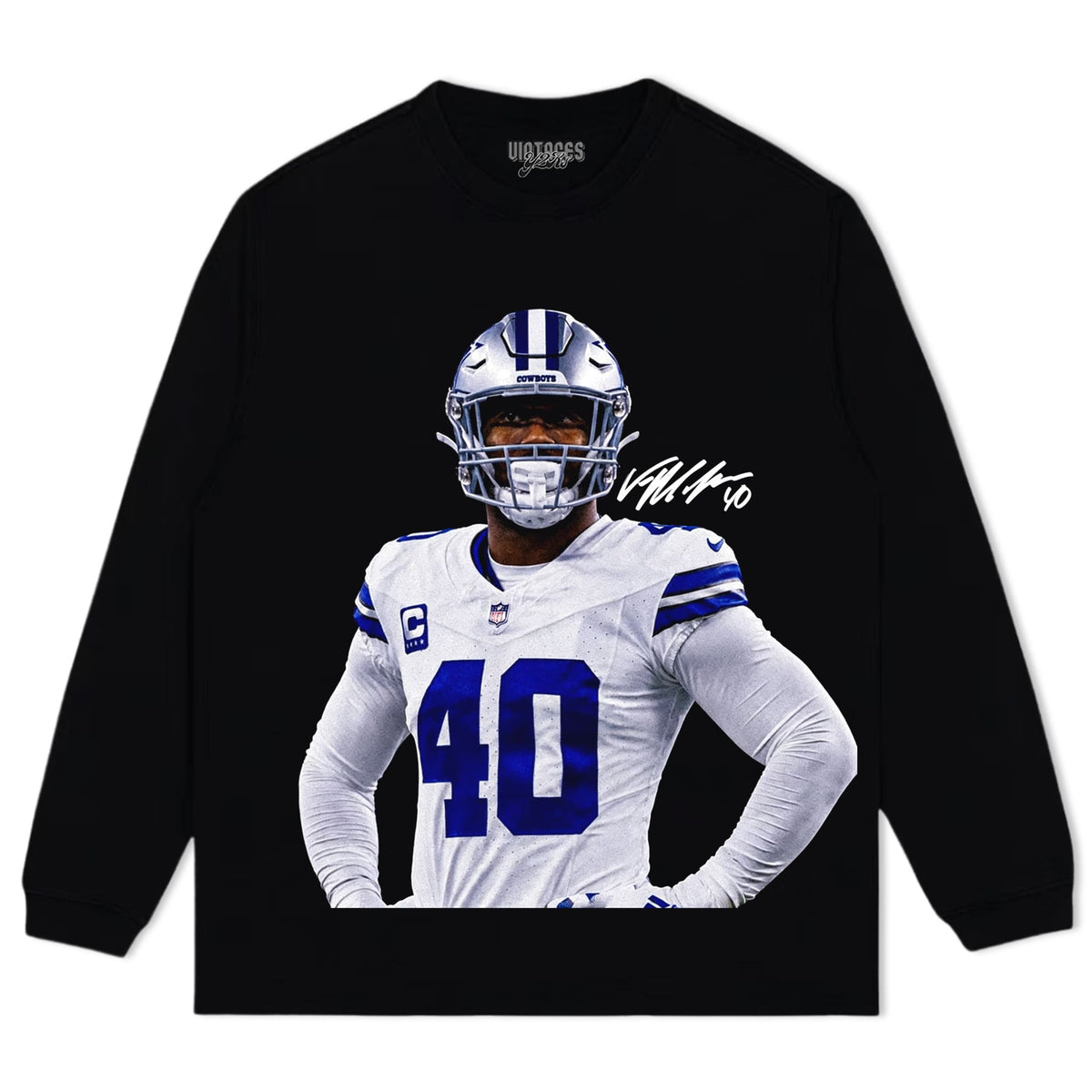 VON MILLER - DALLAS COWBOYS TANK TOP & TEE & LONG SLEEVE & LAYERED LS & HOODIE