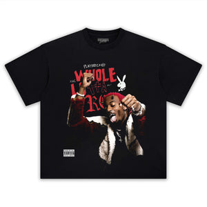 WHOLE LOTTA RED & PLAYBOI CARTI V3 TEE & LS & HOODIE
