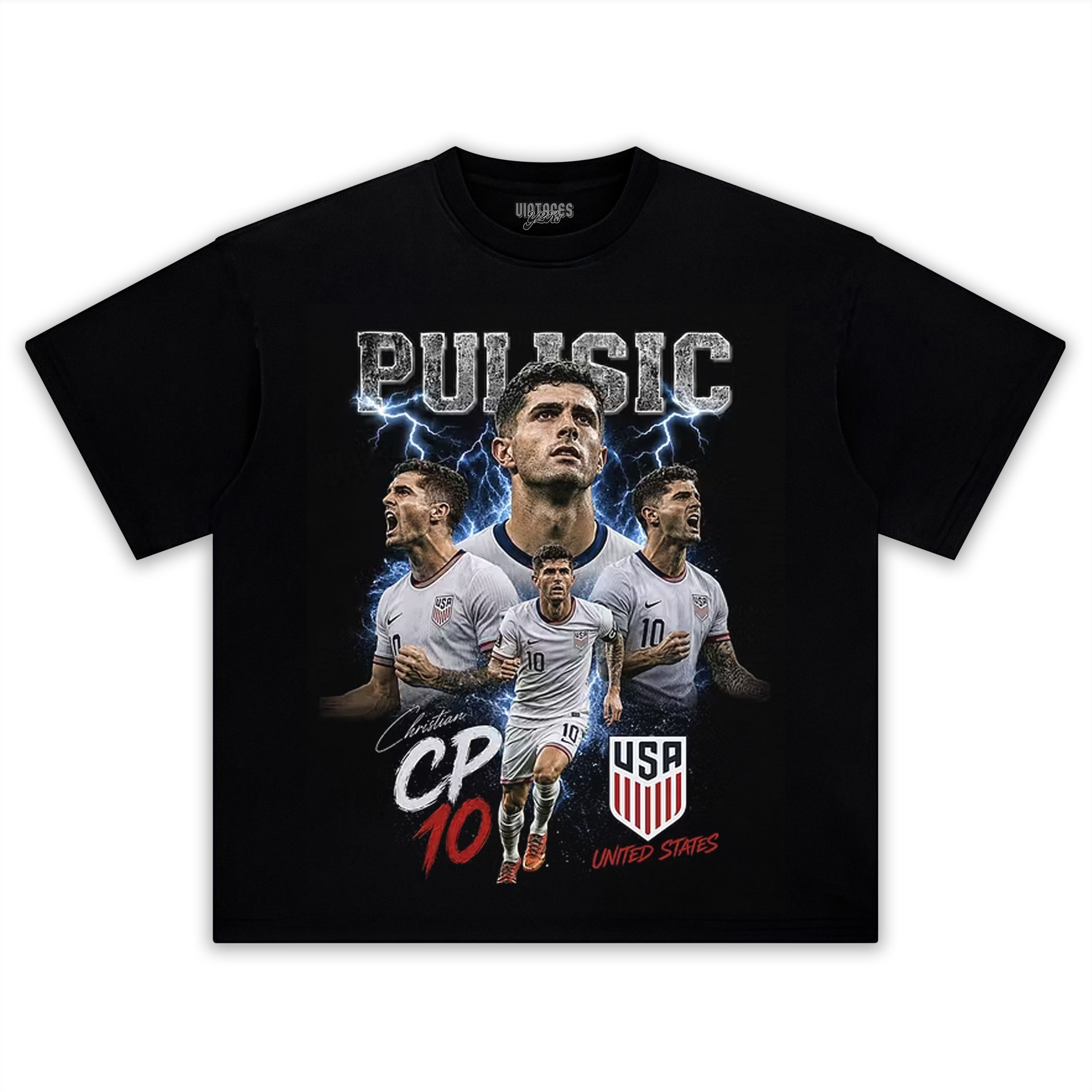 WORLD CUP 2026 CHRISTIAN PULISIC TANK TOP & TEE & LONG SLEEVE & LAYERED LS & HOODIE