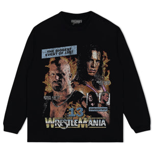 WRESTLEMANIA 13 TEE & LS & HOODIE