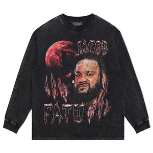 WWE  JACOB FATU TEE & LS & HOODIE
