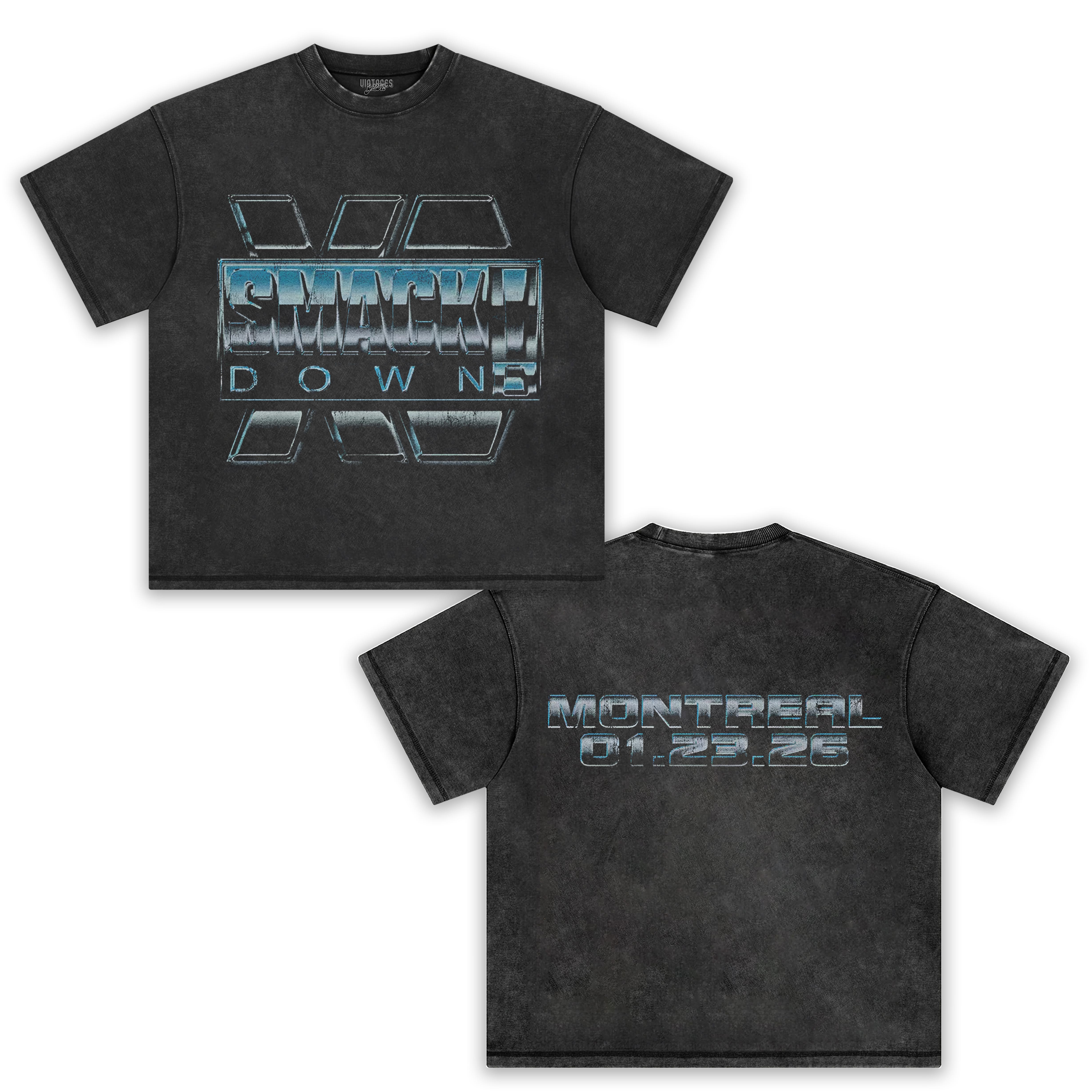 WWE X THE WEEKND SATURDAY NIGHT'S MAIN EVENT V2 TEE