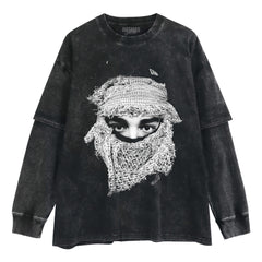 YEAT GRAPHIC LAYERED LONG SLEEVE