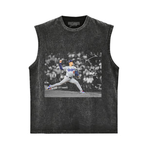 YOSHINOBU YAMAMOTO DODGERS LA TANK TOP & TEE & LONG SLEEVE & LAYERED LS & HOODIE