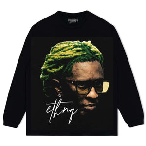 YOUNG THUG FACE TEE & LS & HOODIE