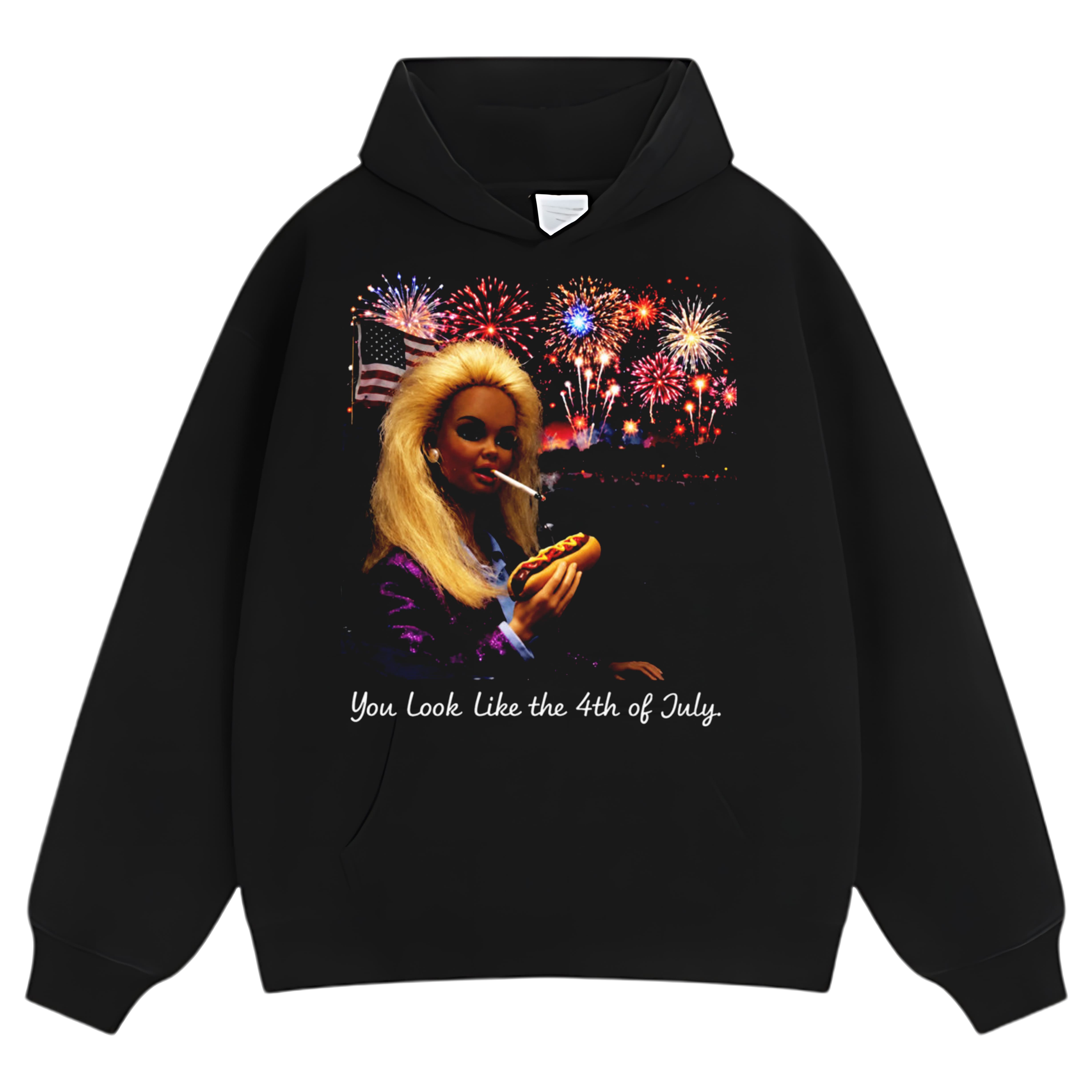 YOU LOOK LIKE THE 4TH OF JULY - BARBIE DOLL MEME TANK TOP & TEE & LONG SLEEVE & LAYERED LS & HOODIE