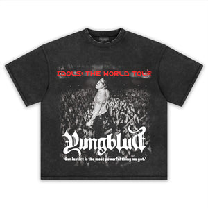 YUNGBLUD & IDOLS THE WORLD TOUR SOUVENIR TEE & LS & HOODIE