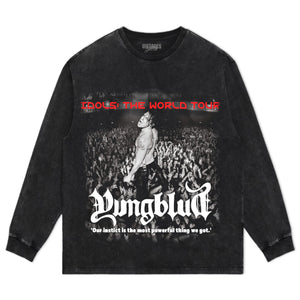 YUNGBLUD & IDOLS THE WORLD TOUR SOUVENIR TEE & LS & HOODIE
